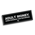 Sticker - Adult Money