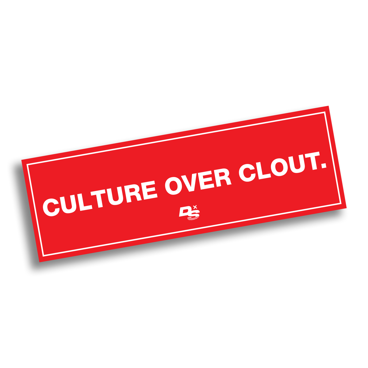 Sticker - Culture Over Clout